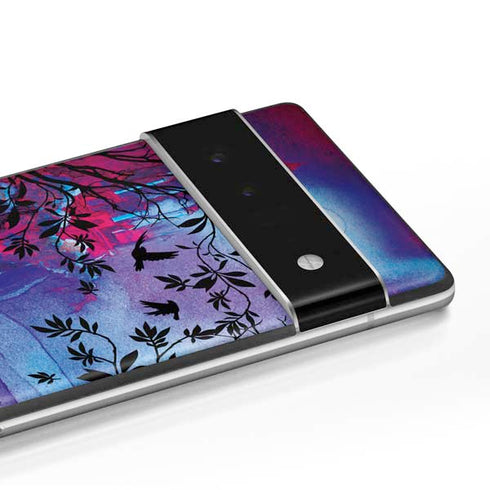 Disney Snow White Enchanted Forest Silhouette Google Pixel 6 Pro Skin